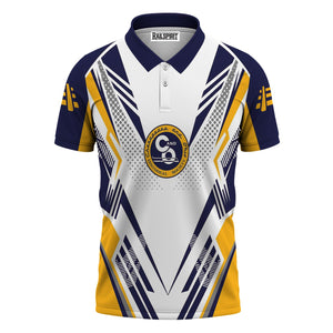 Railspirit Personalized Chesapeake and Ohio Railway Polo Shirt Railroad Tribute Design C&O Train Shirt for Train Lovers