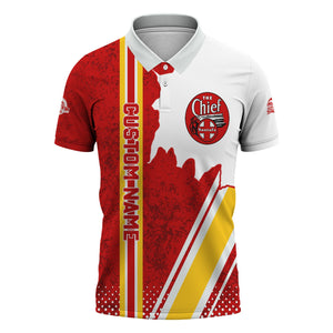 Railspirit Personalized The Chief Santa Fe Railroad Polo Shirt All Over Printed Unisex Shirt