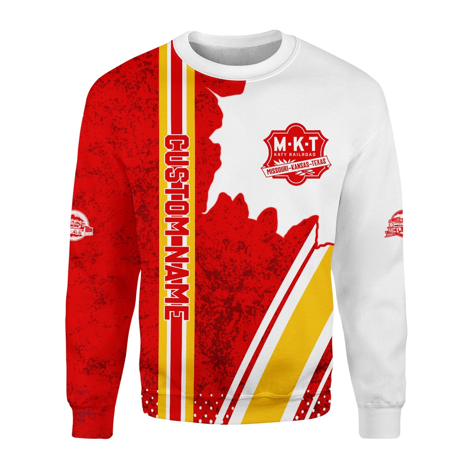 Railspirit Personalized Katy Railroad Sweatshirt All Over Printed Unisex Shirt