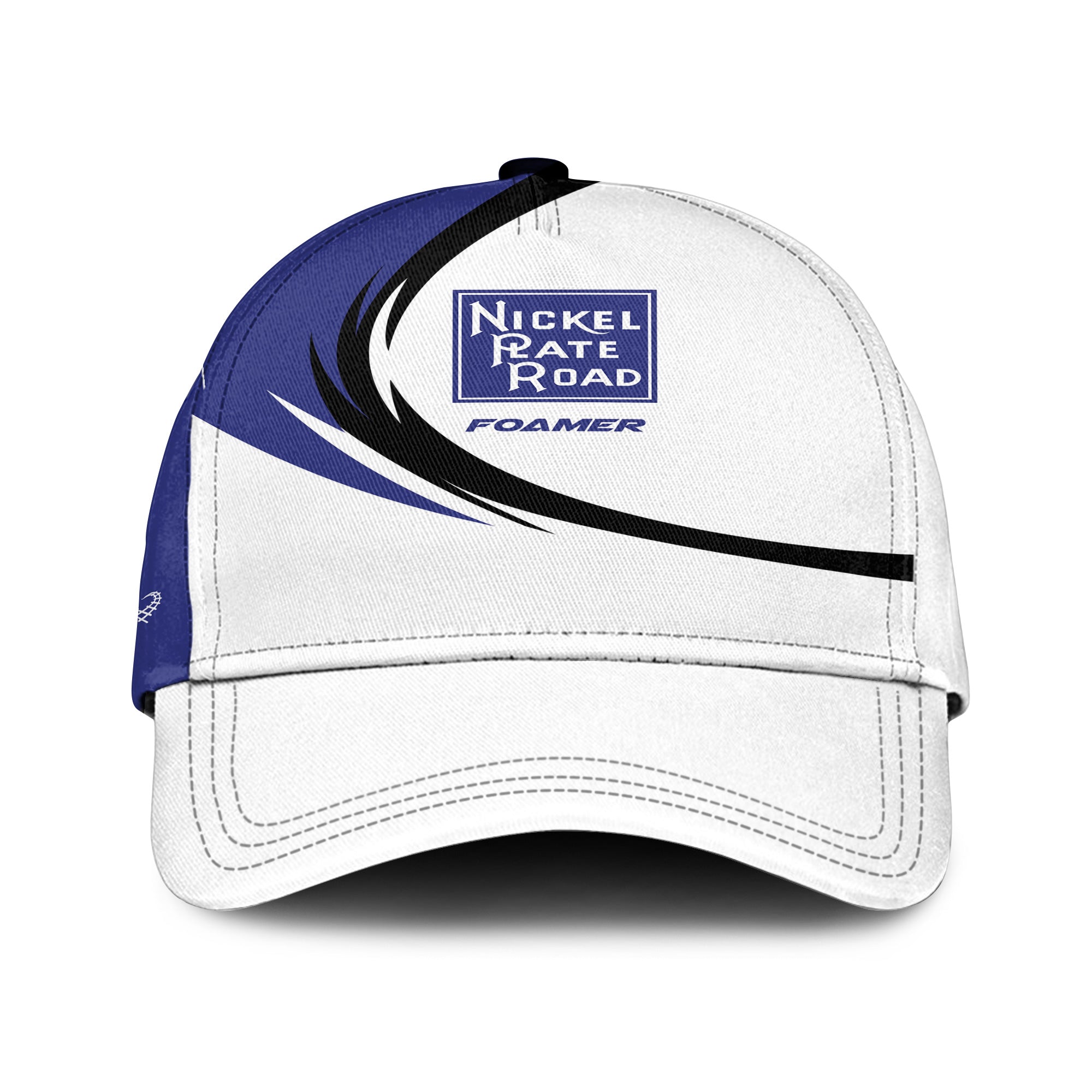 Railspirit New York, Chicago and St. Louis Railroad Classic Cap Unique Graphic Style Nickel Plate Road Cap For Train Enthusiasts