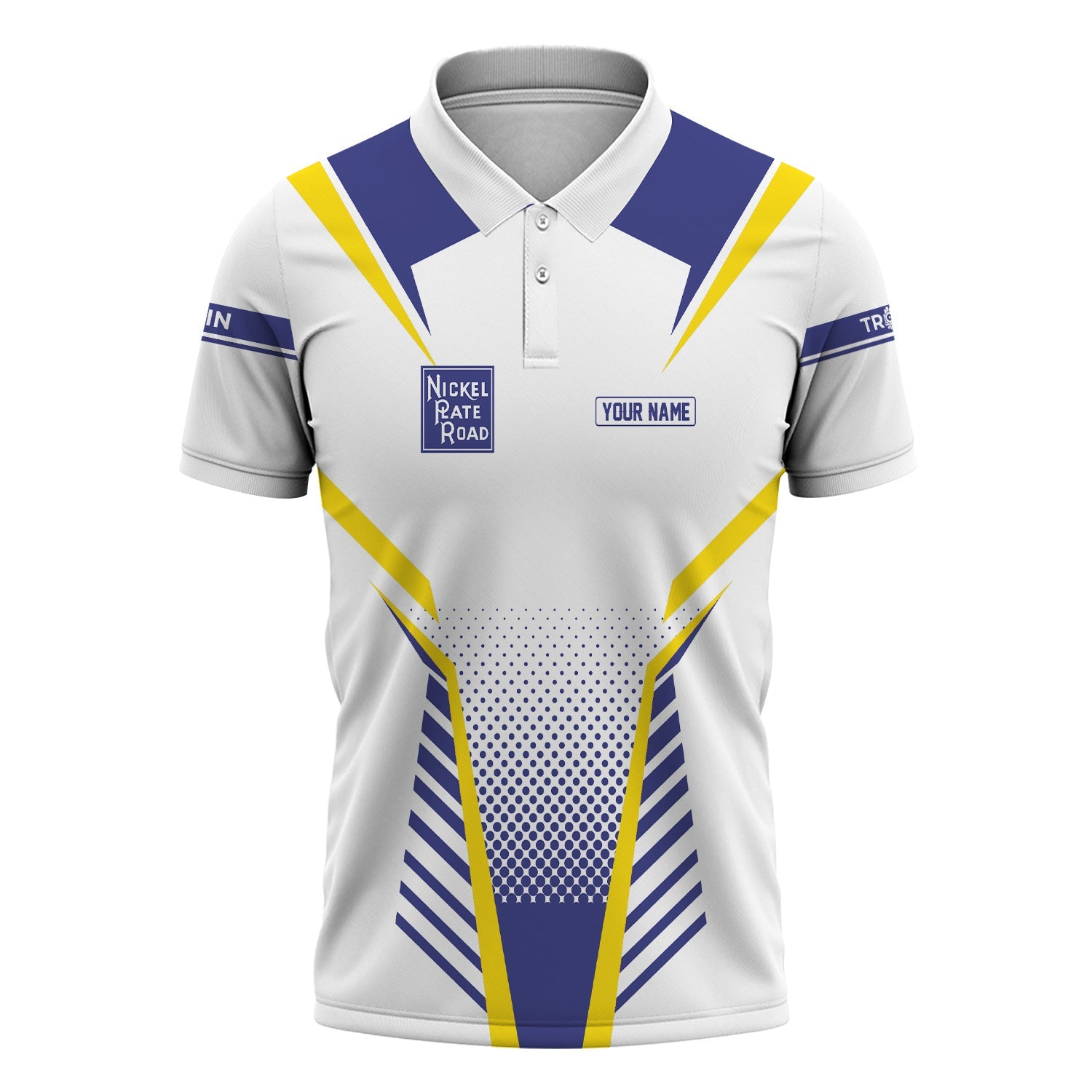 Railspirit Personalized New York, Chicago and St. Louis Railroad Polo Shirt Unisex Nickel Plate Road Train Shirt All Over Print