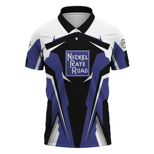 Railspirit Personalized New York, Chicago and St. Louis Railroad Polo Shirt Nickel Plate RoadStrong Line Style Train Unisex Shirt All Over Print