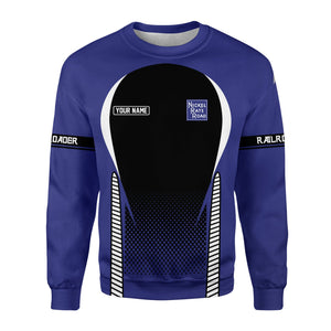 Railspirit Personalized New York, Chicago and St. Louis Railroad Sweatshirt Stress Is Caused By Not Having Enough Trains Nickel Plate Road Shirt All Over Print Shirt