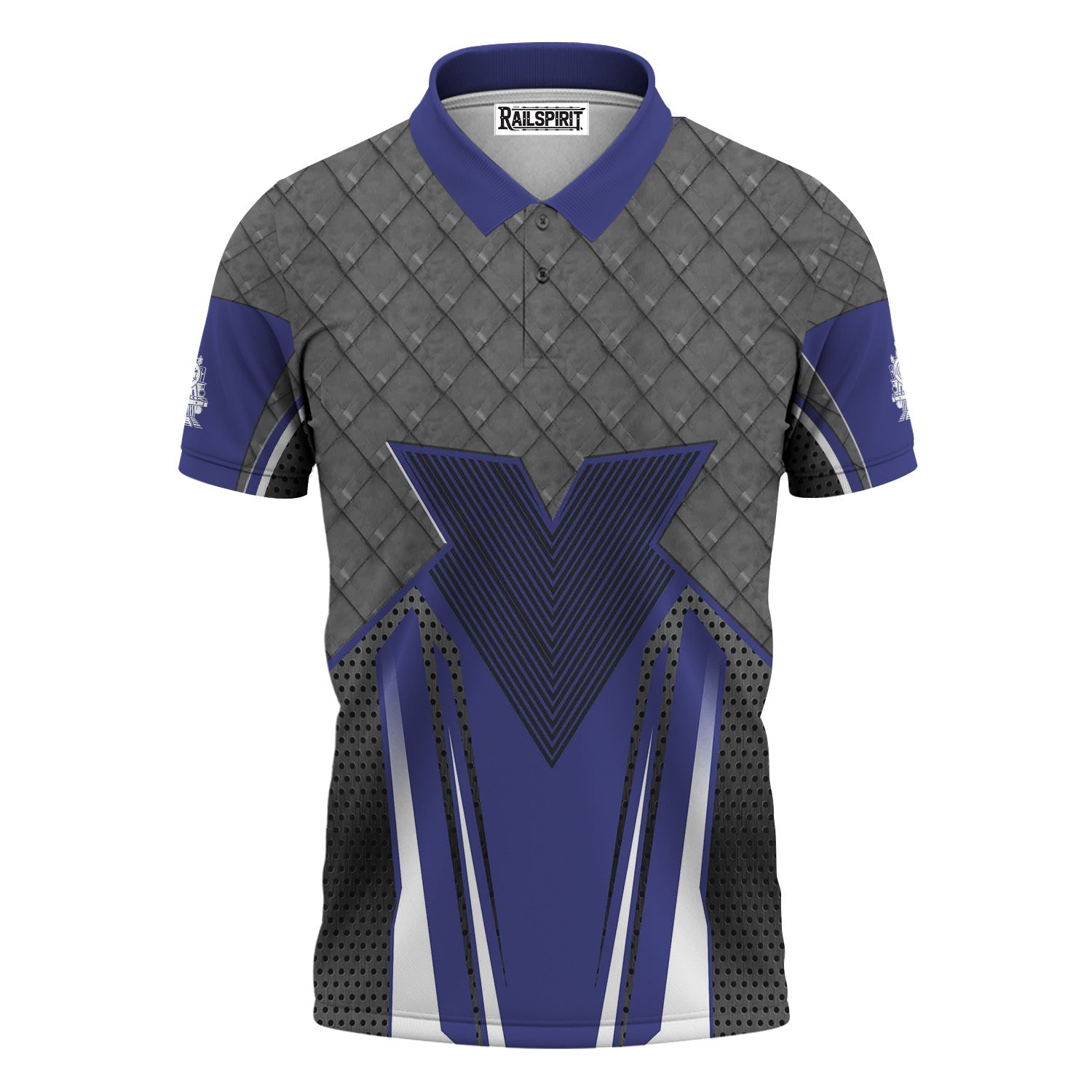 Railspirit Personalized New York, Chicago and St. Louis Railroad Polo Shirt Rugged Steel Vibes Nickel Plate Road Train Shirt All Over Print