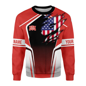 Railspirit Personalized Chicago, Rock Island and Pacific Railroad Sweatshirt American Eagle Vintage Train Rock Island Railroad Shirt