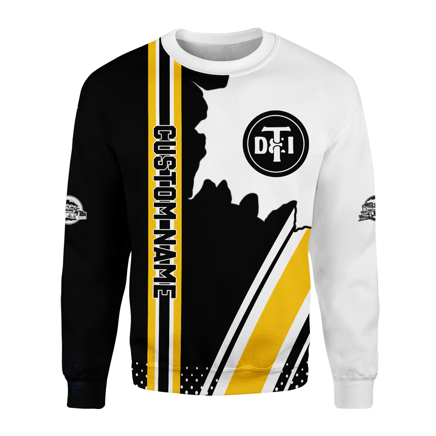 Railspirit Personalized Detroit Toledo And Ironton Railroad Sweatshirt All Over Printed Unisex Shirt