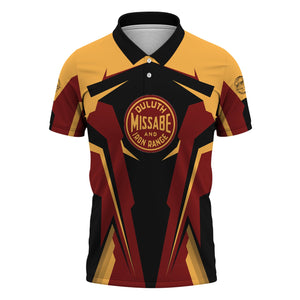 Railspirit Personalized Duluth, Missabe, & Iron Range Railroad Polo Shirt Strong Line Style Train Unisex Shirt All Over Print