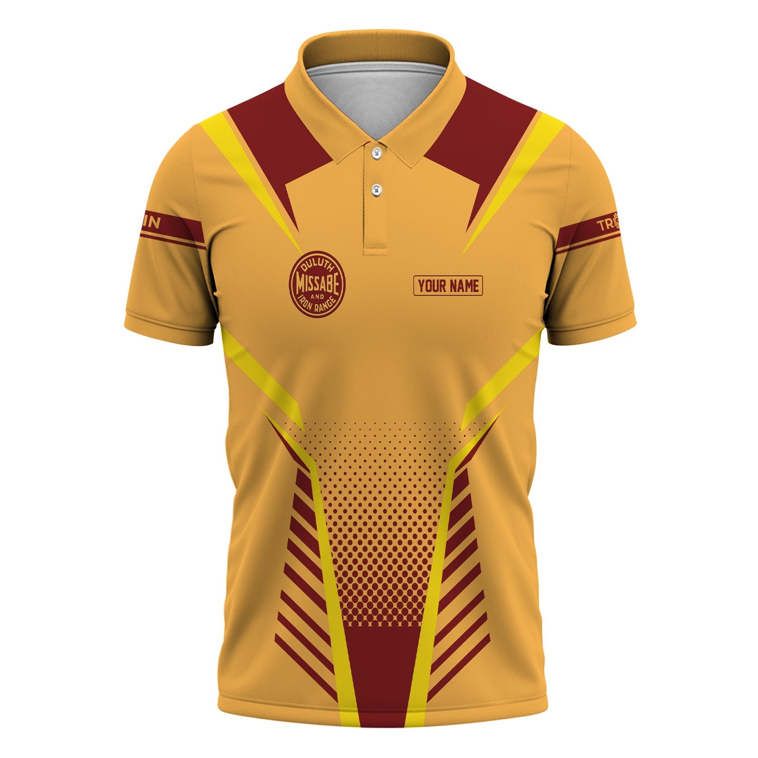 Railspirit Personalized Duluth, Missabe, & Iron Range Railroad Polo Shirt Unisex Train Shirt All Over Print