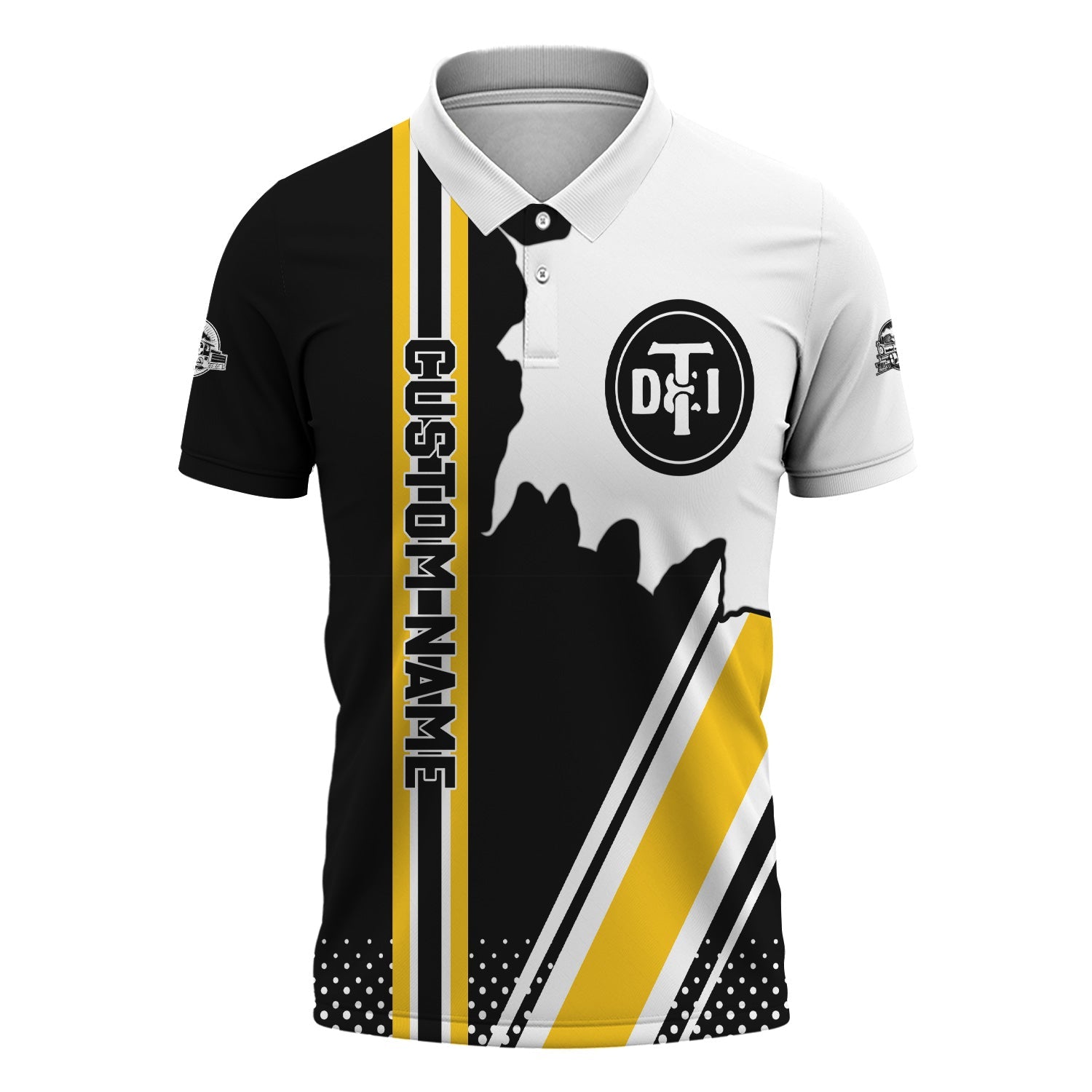 Railspirit Personalized Detroit Toledo And Ironton Railroad Polo Shirt All Over Printed Unisex Shirt