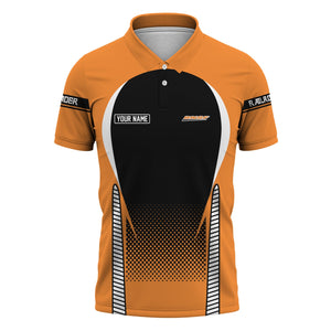 Railspirit Personalized BNSF Railway Polo Shirt Stress Is Caused By Not Having Enough Trains Shirt All Over Print