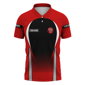 Railspirit Personalized The Chief Santa Fe Railroad Polo Shirt Stress Is Caused By Not Having Enough Trains Shirt All Over Print