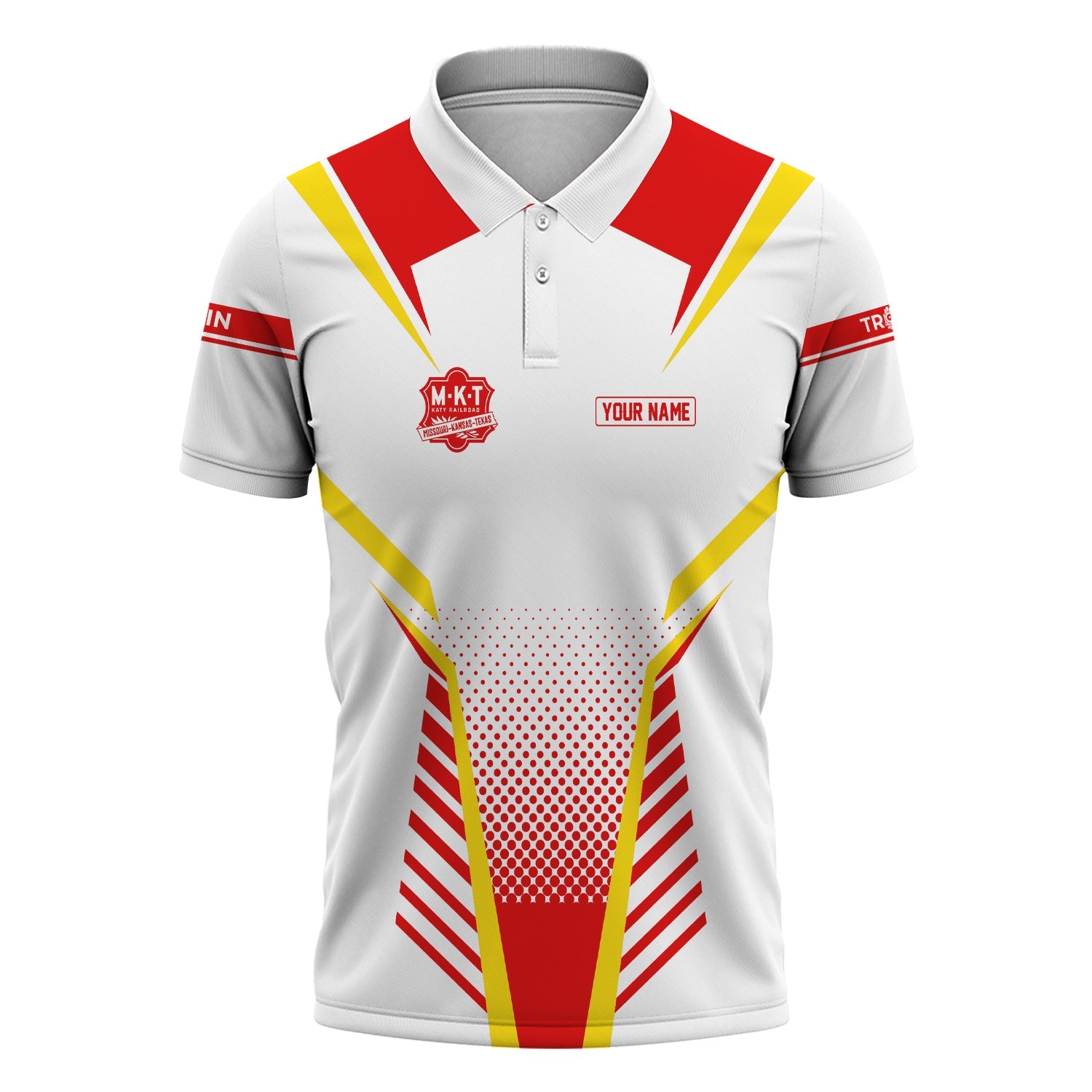 Railspirit Personalized Katy Railroad Polo Shirt Unisex Train Shirt All Over Print