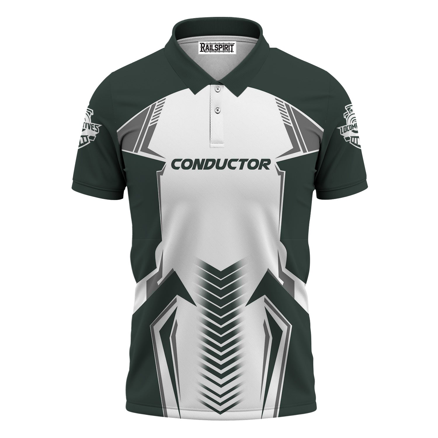 Railspirit Personalized Youngstown & Southern Railroad Polo Shirt Standout Style with Custom Position Train Shirt