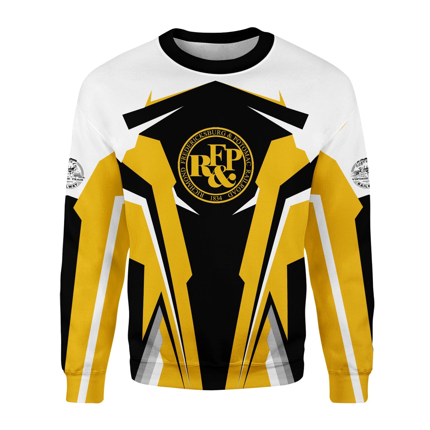 Railspirit Personalized Richmond, Fredericksburg And Potomac Railroad Sweatshirt Strong Line Style Train Unisex Shirt All Over Print