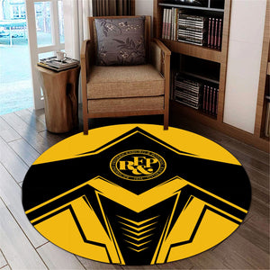 Railspirit Richmond, Fredericksburg And Potomac Railroad Round Mat Railway Trainspotter Style Mat Gift Idea For Foamers