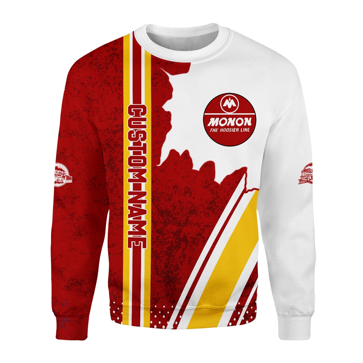 Railspirit Personalized Monon Railroad Sweatshirt All Over Printed Unisex Shirt