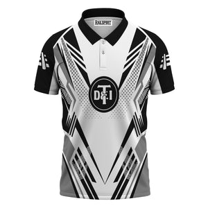 Railspirit Personalized Detroit Toledo And Ironton Railroad Polo Shirt Railroad Tribute Design Train Shirt for Train Lovers