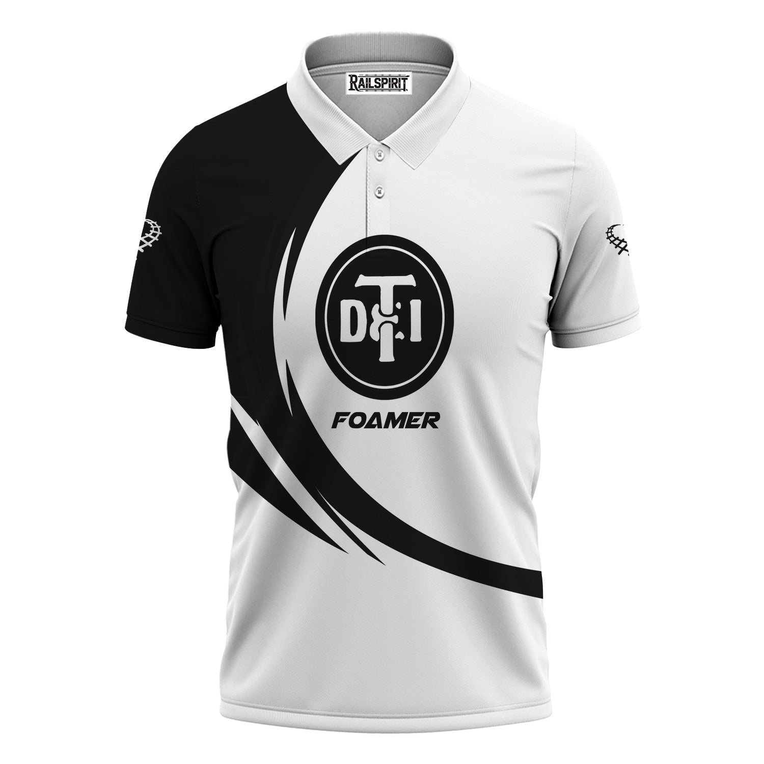 Railspirit Personalized Detroit Toledo And Ironton Railroad Polo Shirt Unique Graphic Style Shirt For Train Enthusiasts