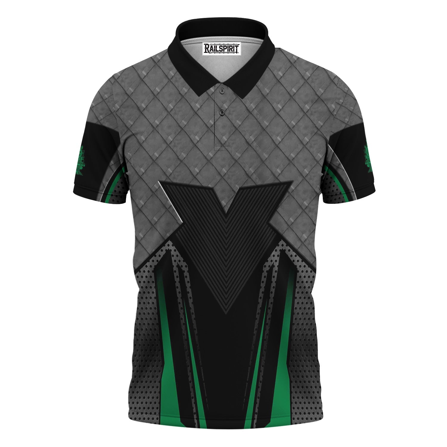 Railspirit Personalized Pittsburgh And Lake Erie Railroad Polo Shirt Rugged Steel Vibes Train Shirt All Over Print