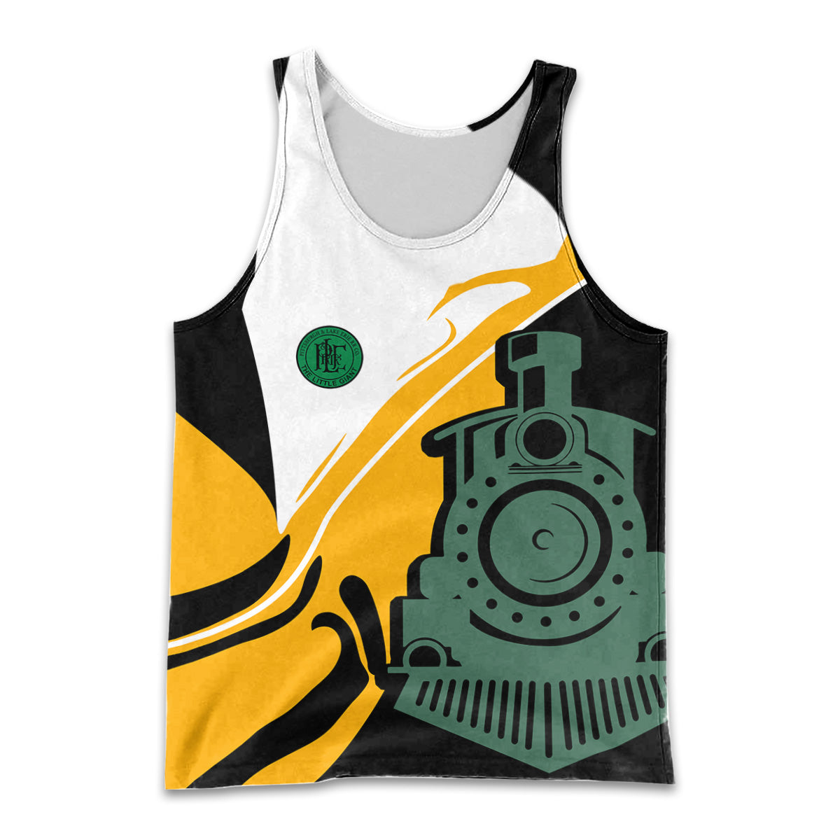 Railspirit Personalized Pittsburgh And Lake Erie Railroad Men Tank Top Flame-Inspired Style Shirt Gift Idea For Train Lovers