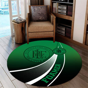 Railspirit Pittsburgh And Lake Erie Railroad Round Mat Railway-Themed Style Mat Gift Idea For Trainspotter