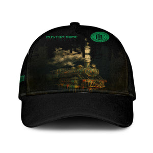 Railspirit Personalized Pittsburgh And Lake Erie Railroad Classic Cap Vintage Train Art Style Cap For Locomotive Fans