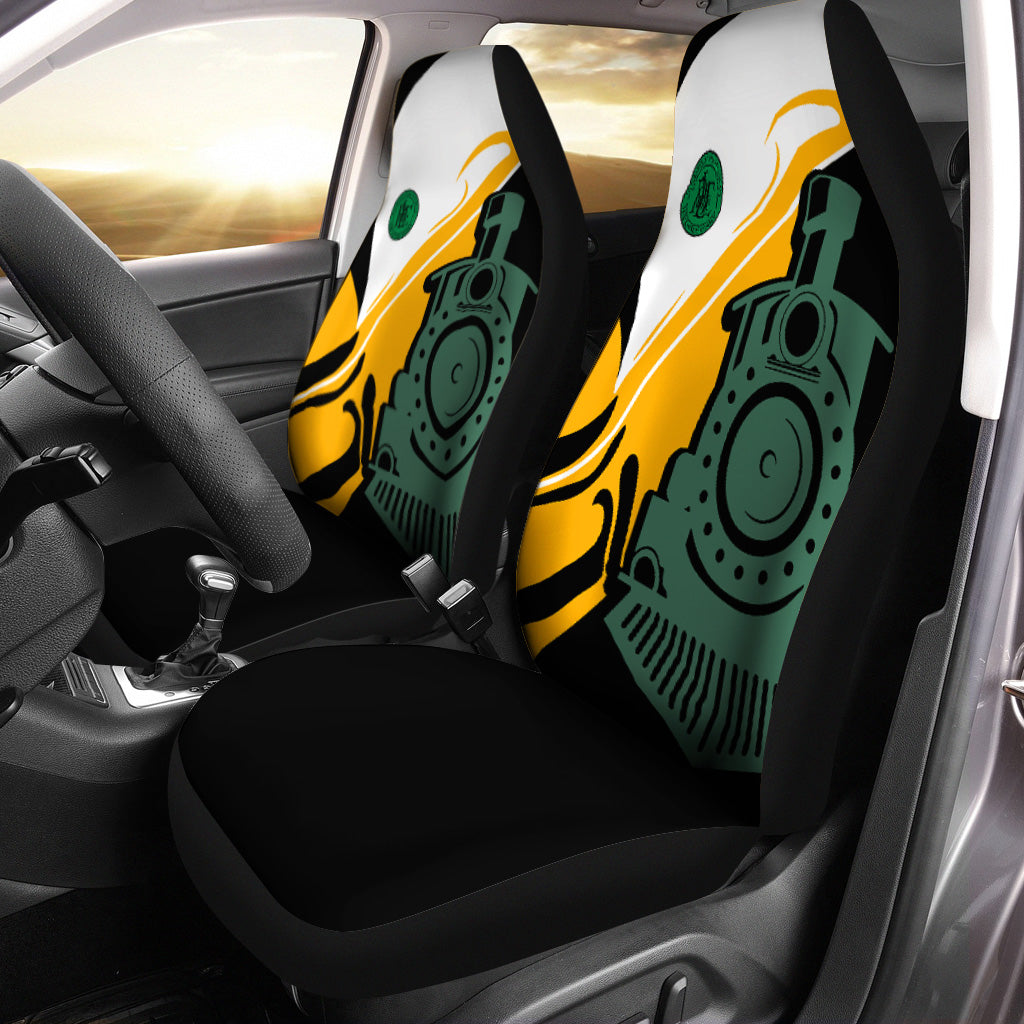 Railspirit Pittsburgh And Lake Erie Railroad Car Seat Cover Flame-Inspired Style Seat Cover Gift Idea For Train Lovers