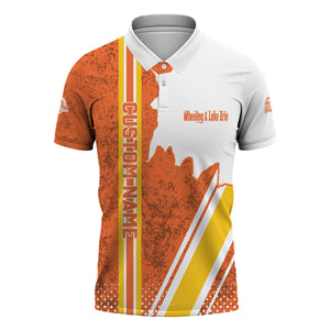 Railspirit Personalized Wheeling And Lake Erie Railroad Polo Shirt All Over Printed Unisex Shirt