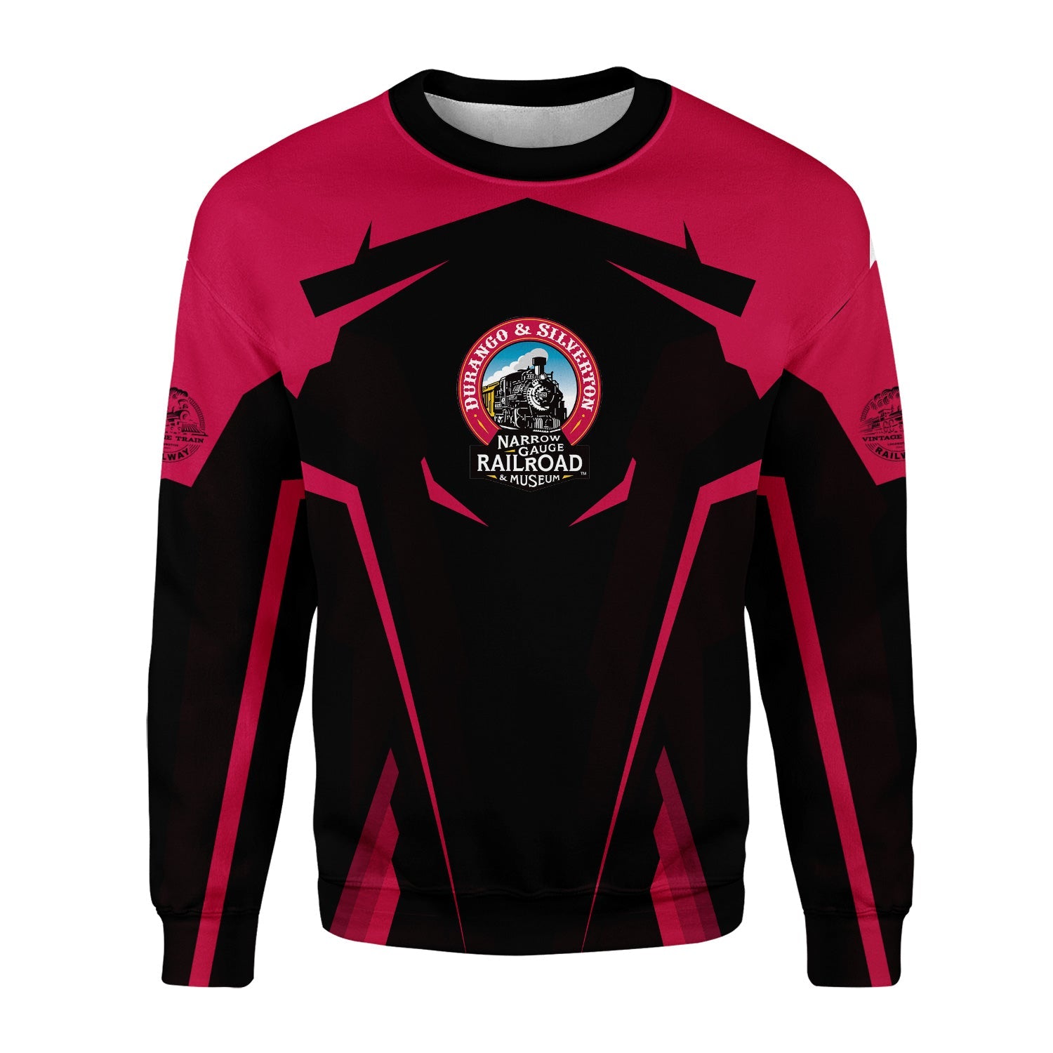 Railspirit Personalized Durango And Silverton Narrow Gauge Railroad Sweatshirt Strong Line Style Train Unisex Shirt All Over Print