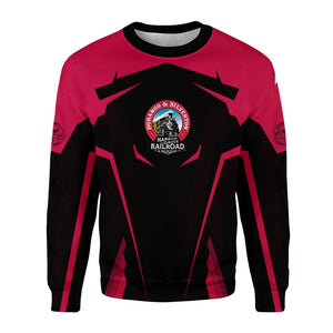 Railspirit Personalized Durango And Silverton Narrow Gauge Railroad Sweatshirt Strong Line Style Train Unisex Shirt All Over Print