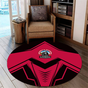 Railspirit Durango And Silverton Narrow Gauge Railroad Round Mat Railway Trainspotter Style Mat Gift Idea For Foamers