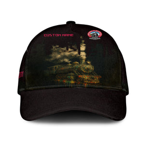 Railspirit Personalized Durango And Silverton Narrow Gauge Railroad Classic Cap Vintage Train Art Style Cap For Locomotive Fans