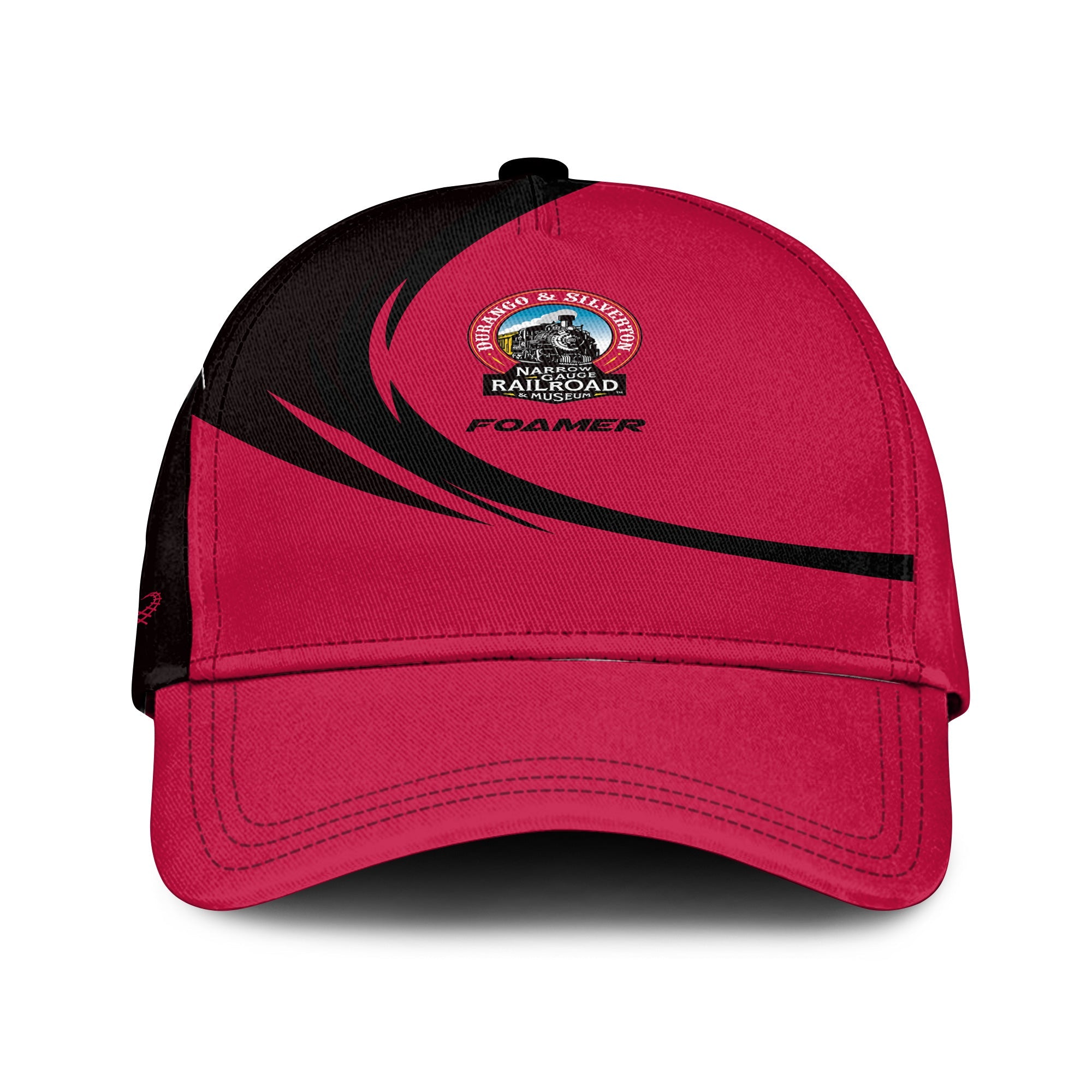 Railspirit Durango And Silverton Narrow Gauge Railroad Classic Cap Unique Graphic Style Cap For Train Enthusiasts