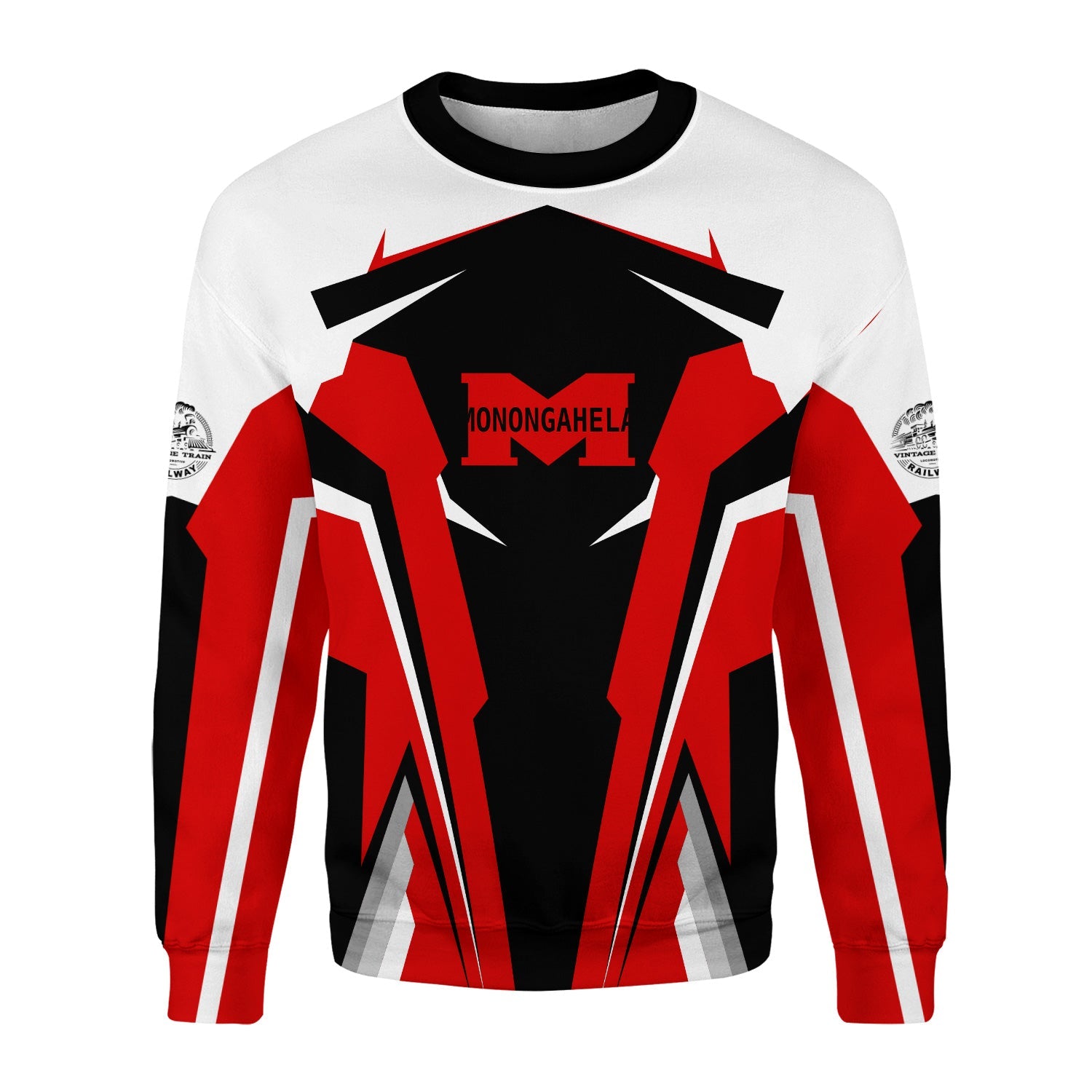 Railspirit Personalized Monongahela Railroad Sweatshirt Strong Line Style Train Unisex Shirt All Over Print