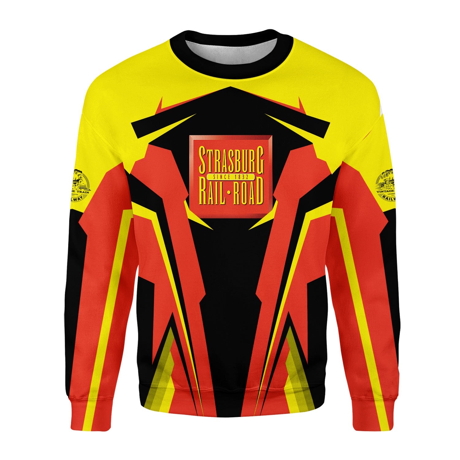 Railspirit Personalized Strasburg Railroad Sweatshirt Strong Line Style Train Unisex Shirt All Over Print