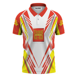 Railspirit Personalized Strasburg Railroad Polo Shirt Railroad Tribute Design Train Shirt for Train Lovers