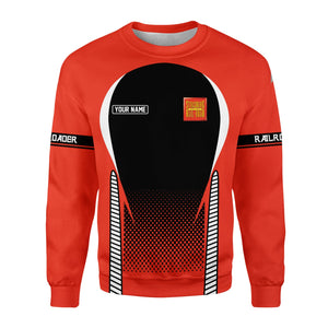 Railspirit Personalized Strasburg Railroad Sweatshirt Stress Is Caused By Not Having Enough Trains Shirt All Over Print Shirt