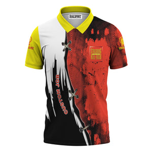 Railspirit Personalized Strasburg Railroad Polo Shirt Retro Stitches Design with Custom Position Train Shirt