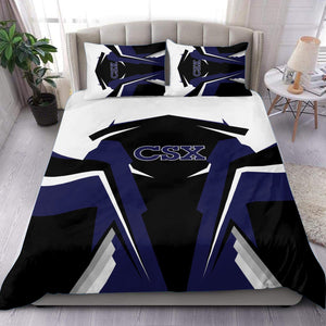 Railspirit CSX Transportation Railroad Bedding Set Strong Line Style Bedding Set All Over Print
