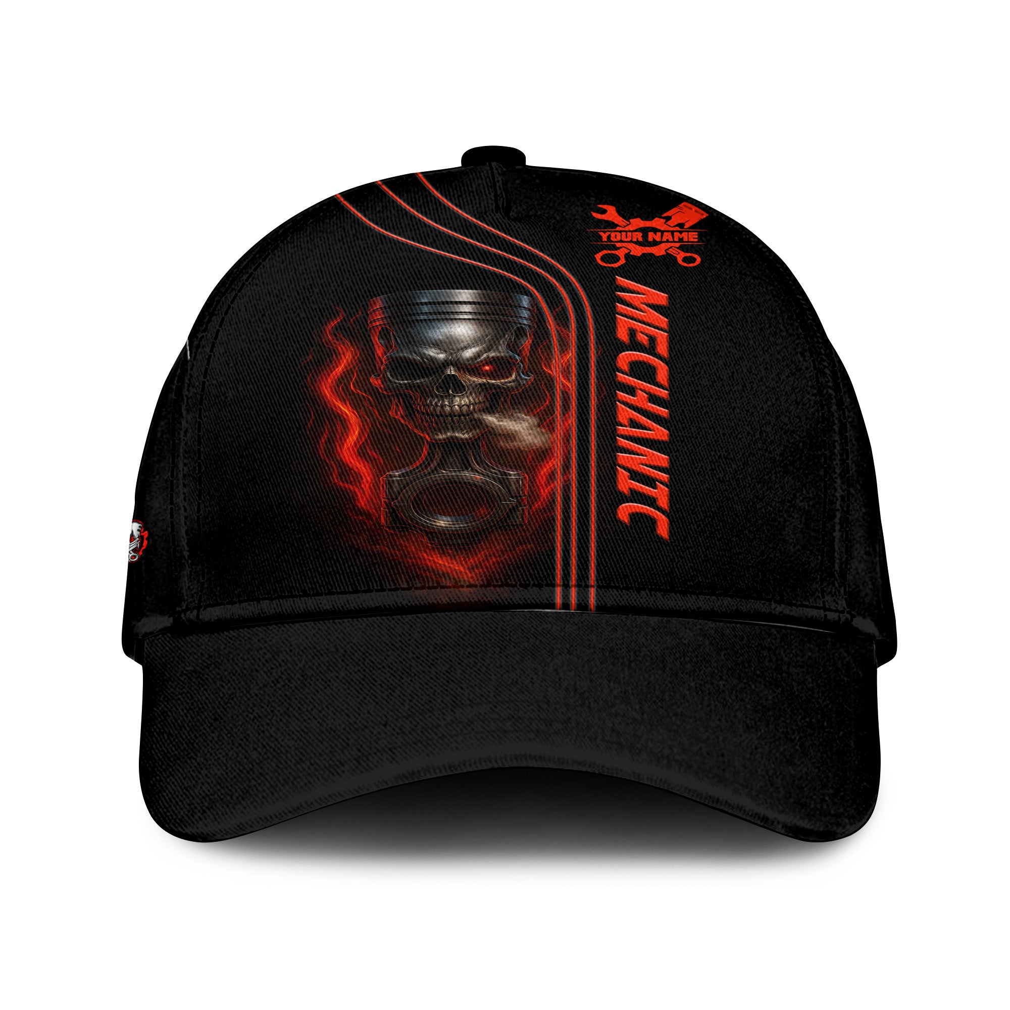 Personalized Classic Cap When Life Gets Me Down I'll Just Drop A Gear Disappear Cap for Mechanics