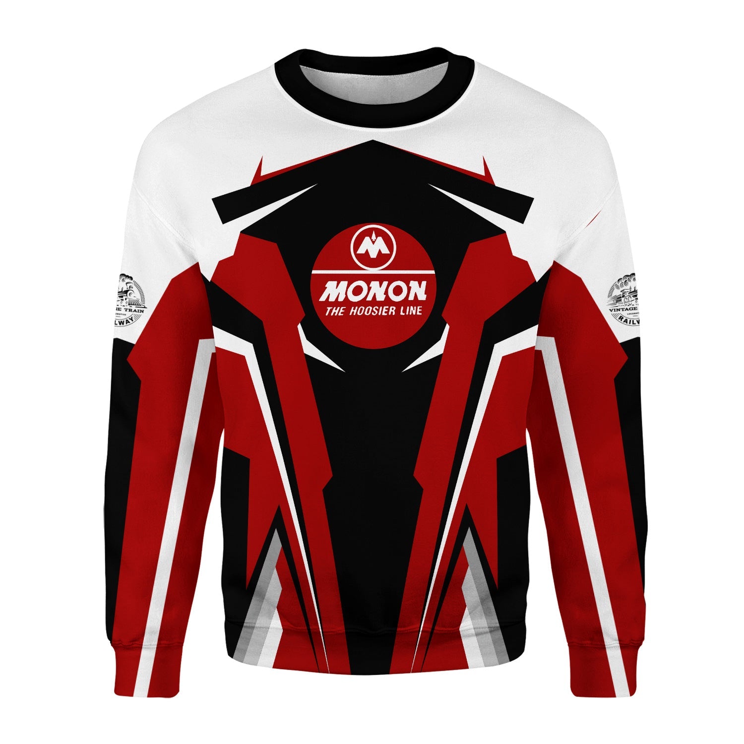 Railspirit Personalized Monon Railroad Sweatshirt Strong Line Style Train Unisex Shirt All Over Print