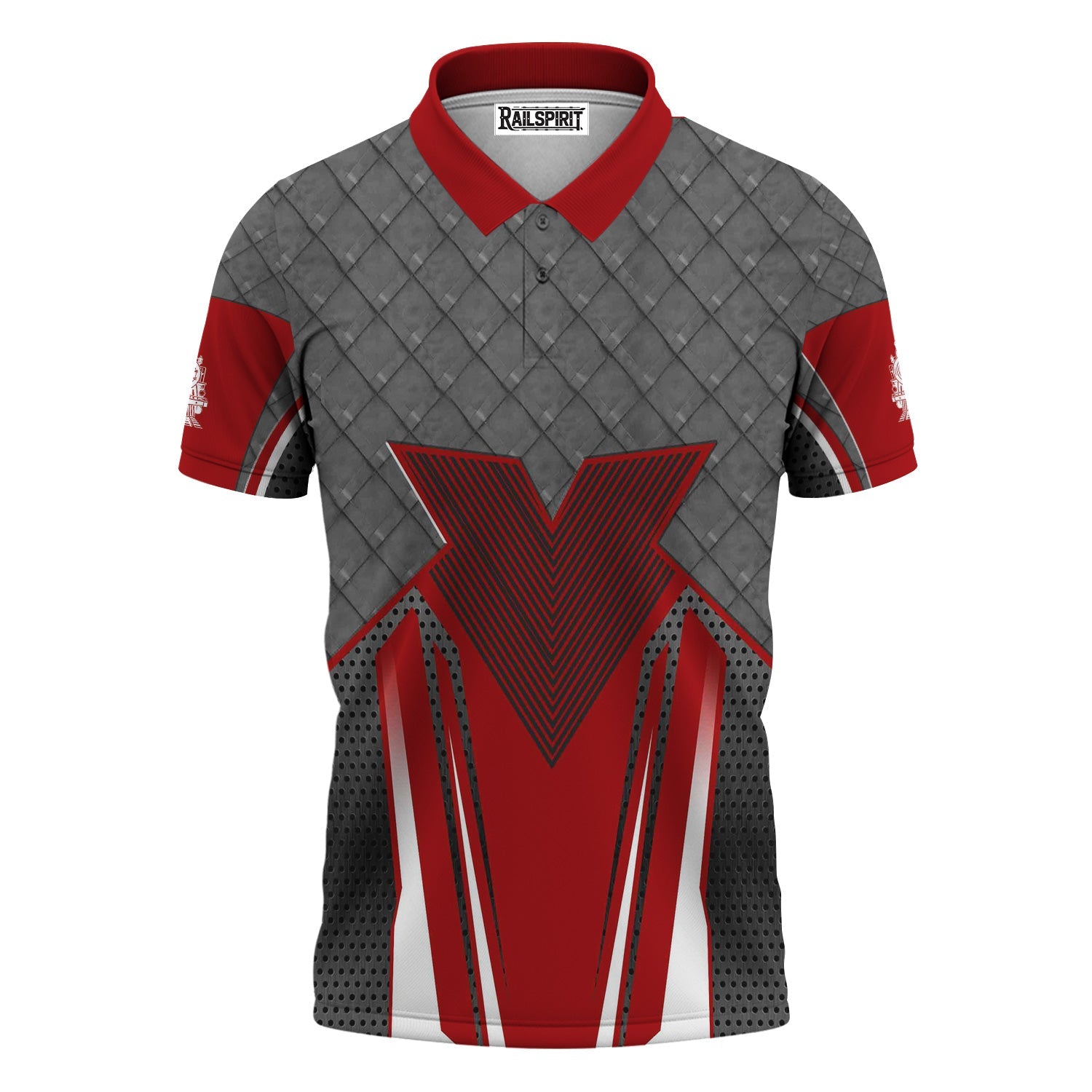 Railspirit Personalized Monon Railroad Polo Shirt Rugged Steel Vibes Train Shirt All Over Print