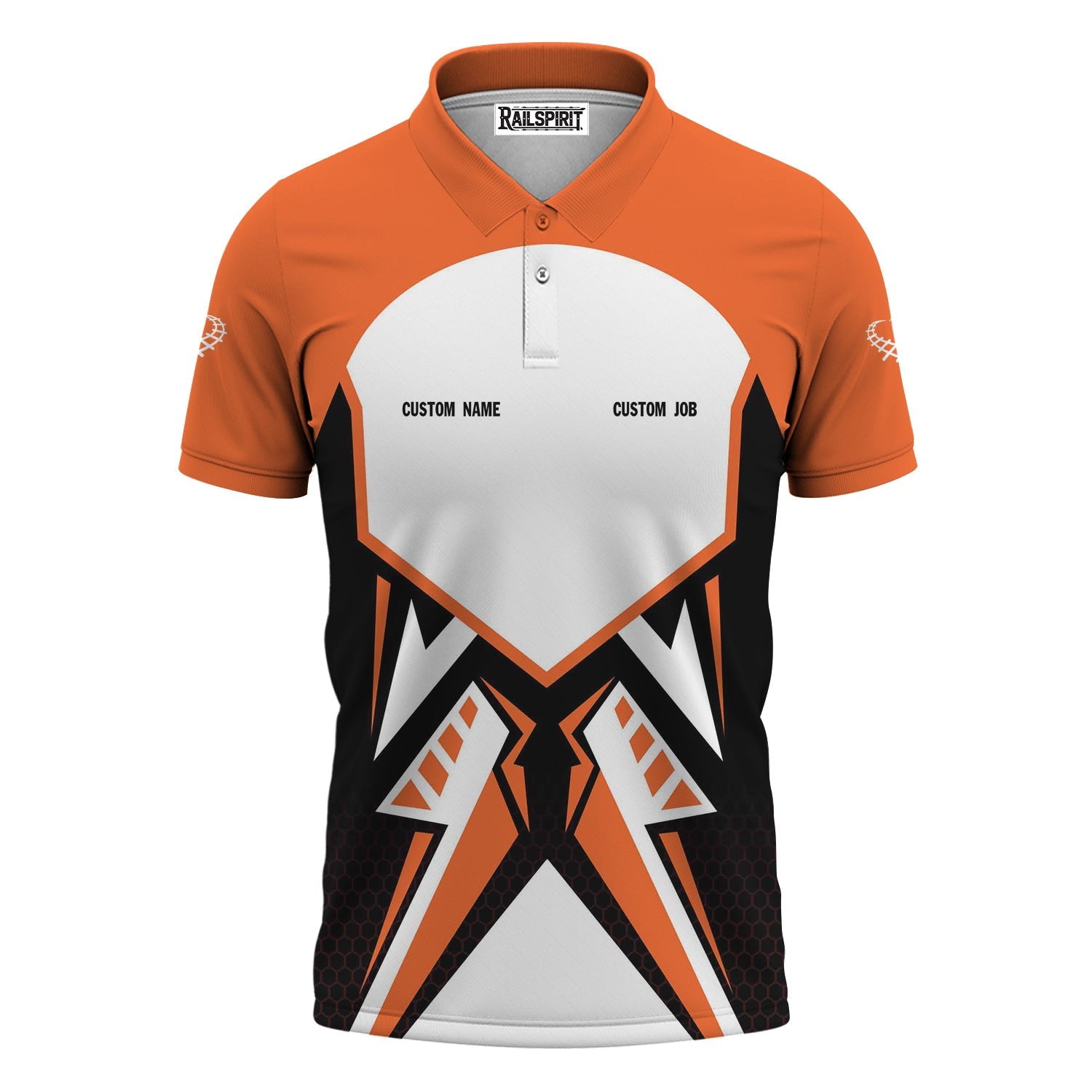 Railspirit Personalized Wheeling And Lake Erie Railroad Polo Shirt Vibriant Style with Custom Position Train Shirt