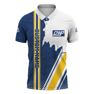 Railspirit Personalized Duluth, Winnipeg and Pacific Railway Polo Shirt All Over Printed Unisex Shirt