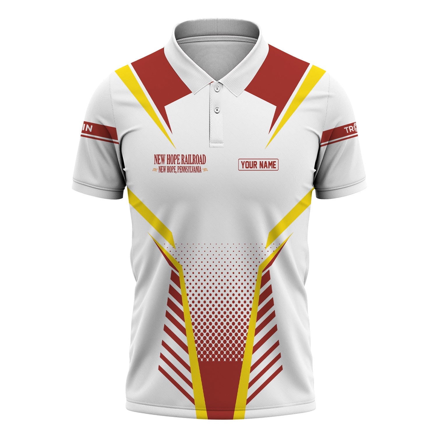 Railspirit Personalized New Hope Railroad Polo Shirt Unisex Train Shirt All Over Print