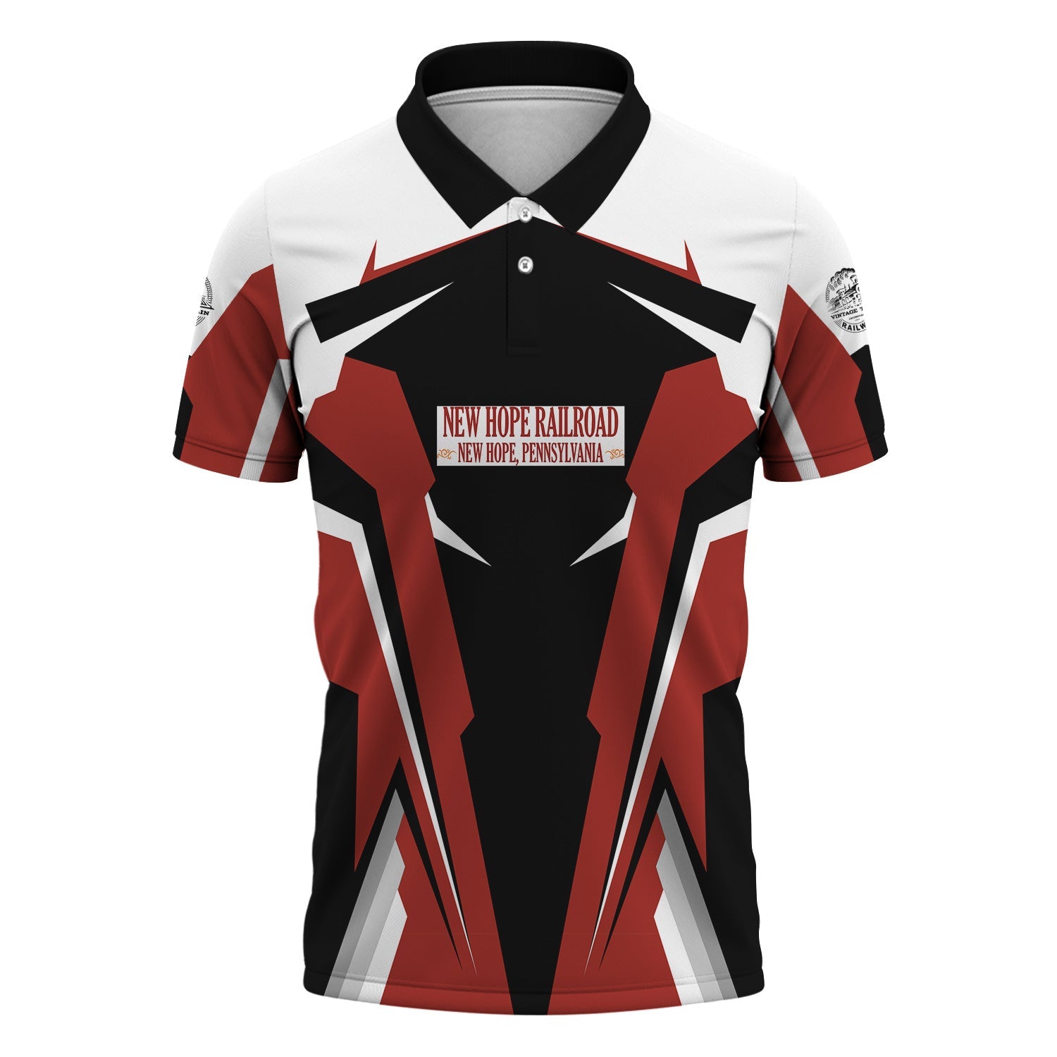 Railspirit Personalized New Hope Railroad Polo Shirt Strong Line Style Train Unisex Shirt All Over Print