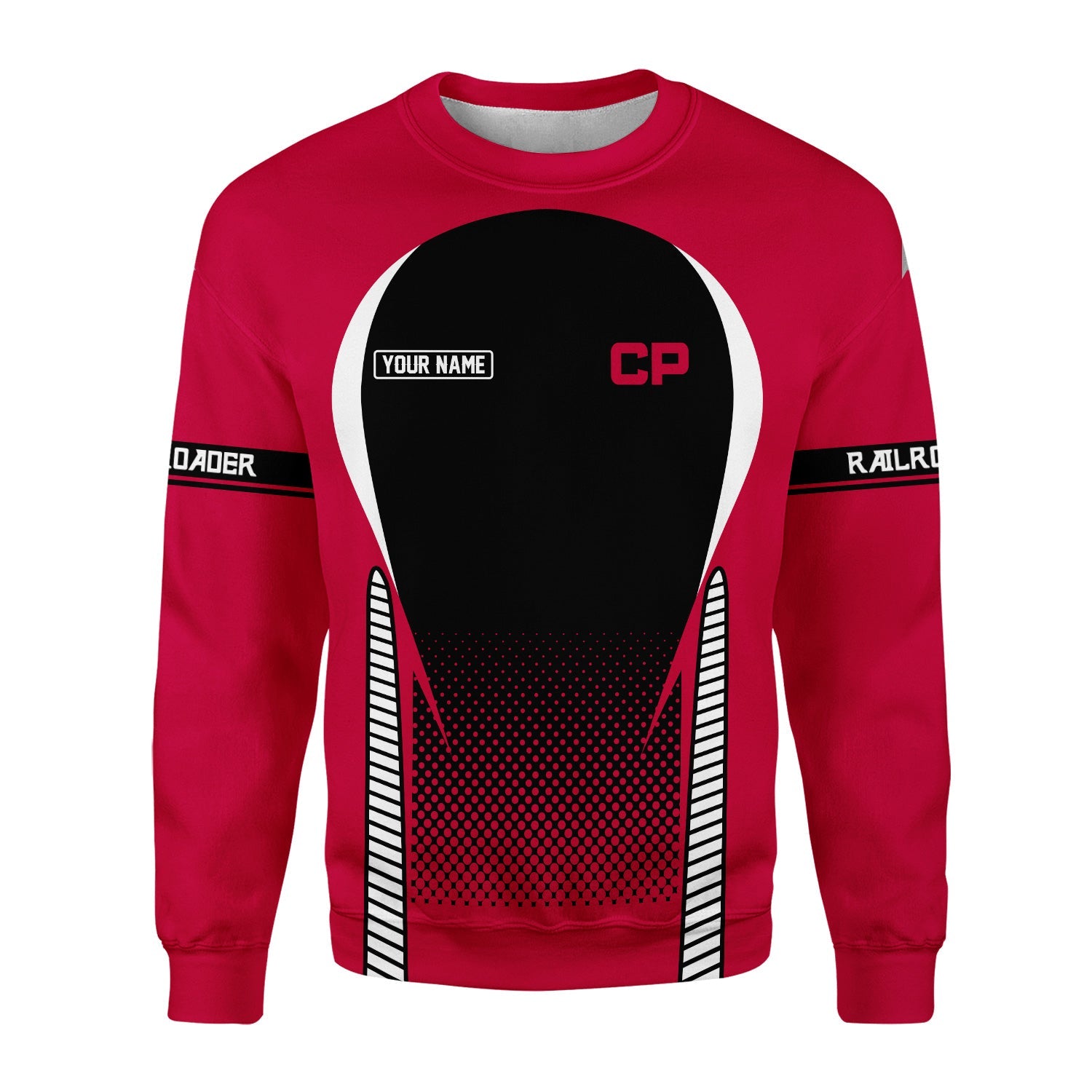 Railspirit Personalized Canadian Pacific Railroad Sweatshirt Stress Is Caused By Not Having Enough Trains Shirt All Over Print Shirt