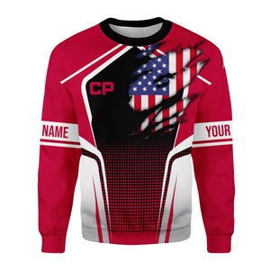 Railspirit Personalized Canadian Pacific Railroad Sweatshirt American Eagle Vintage Train Shirt