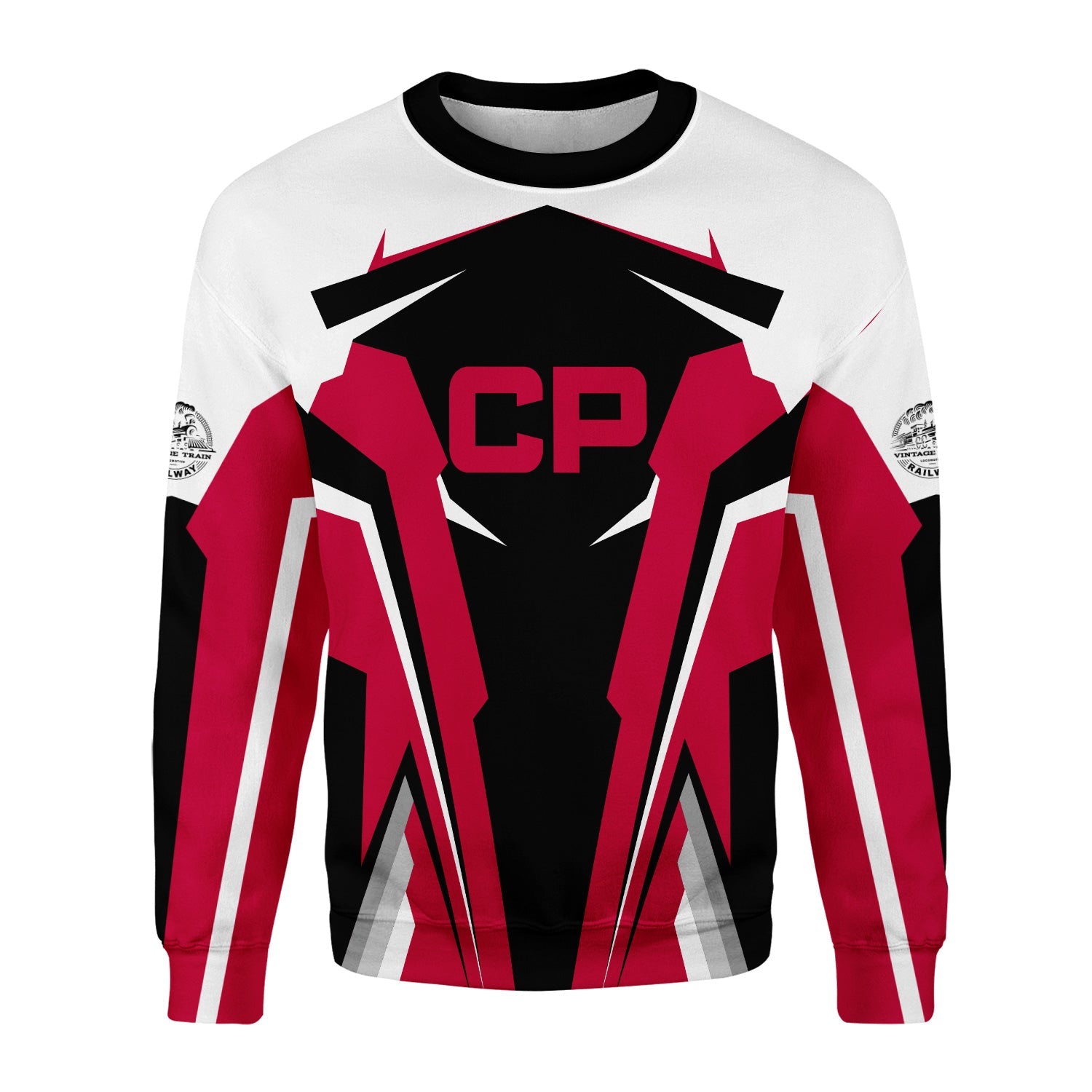 Railspirit Personalized Canadian Pacific Railroad Sweatshirt Strong Line Style Train Unisex Shirt All Over Print