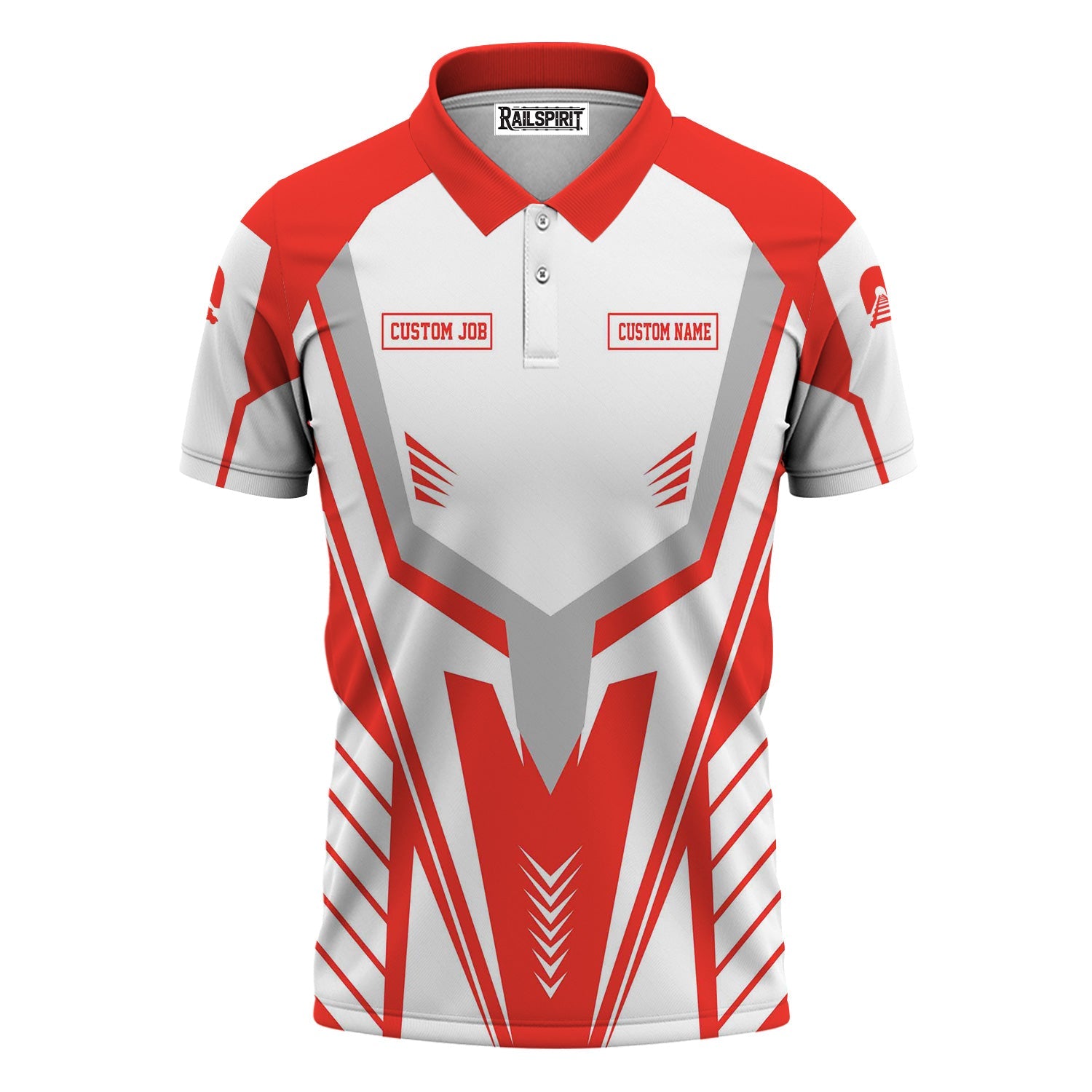 Railspirit Personalized Fleischmann And Western Railroad Polo Shirt Workwear-Inspired with Custom Position Train Shirt